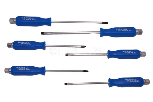 Cacciaviti set pezzi crom - set, 6