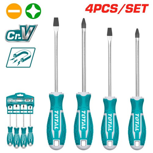 Set cacciaviti 4pz taglio - set,
