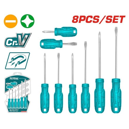 Set cacciaviti 8pz - set, e