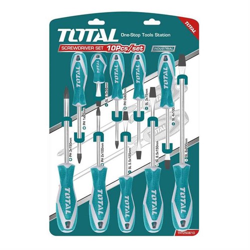 Set cacciaviti 10pz - taglio, e